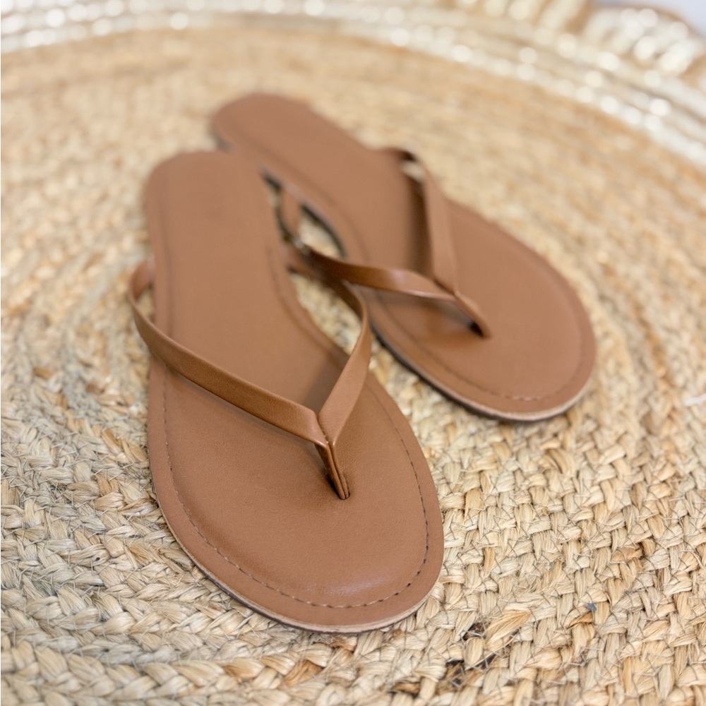 🌾‎ J. Crew Women's Tan Leather Sandals